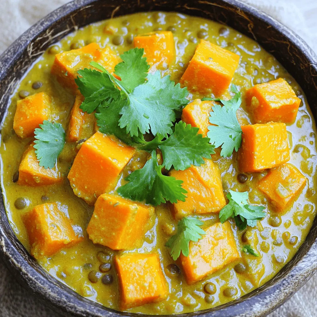 Sweet Potato Lentil Curry Flavorful and Nutritious Meal