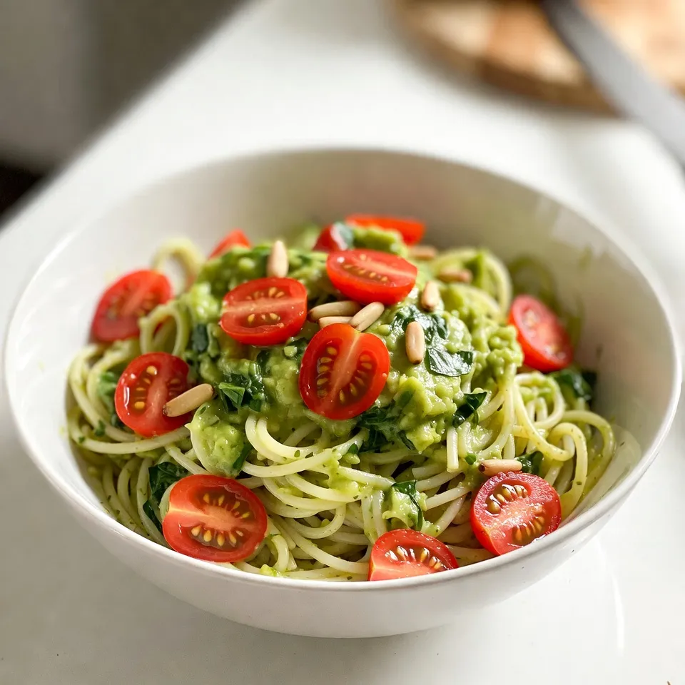 Green Goddess Avocado Pasta Simple and Flavorful Dish