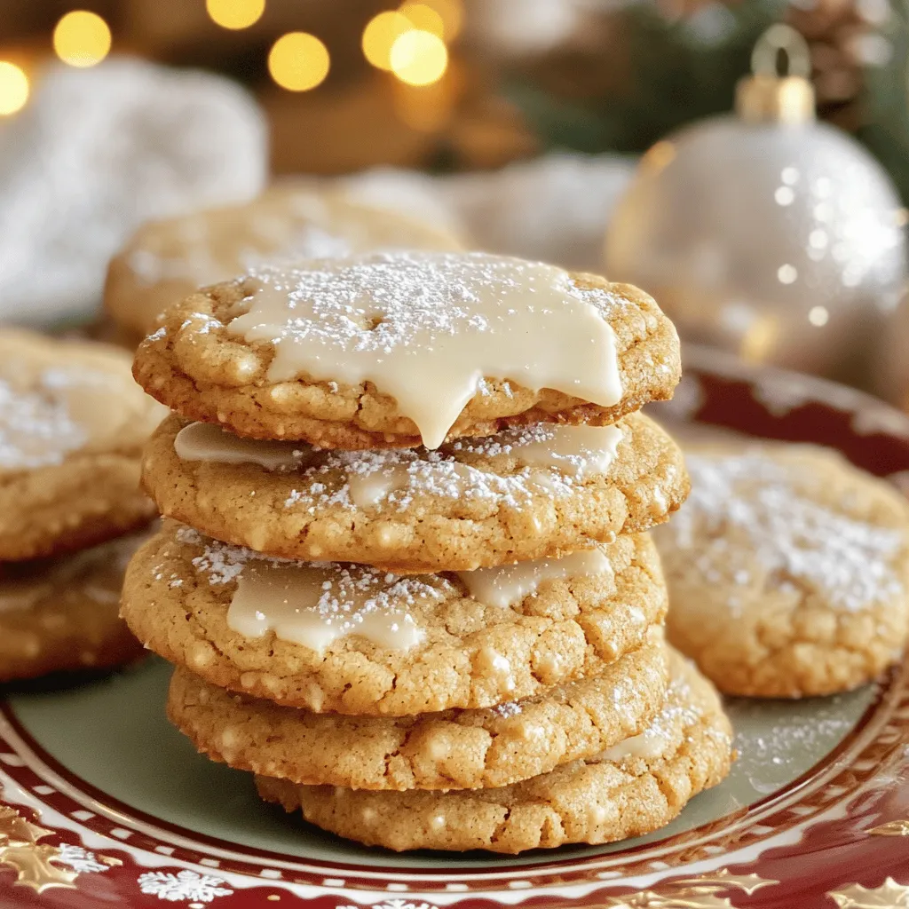 Gingerbread Latte Cookies Scrumptious Holiday Treat