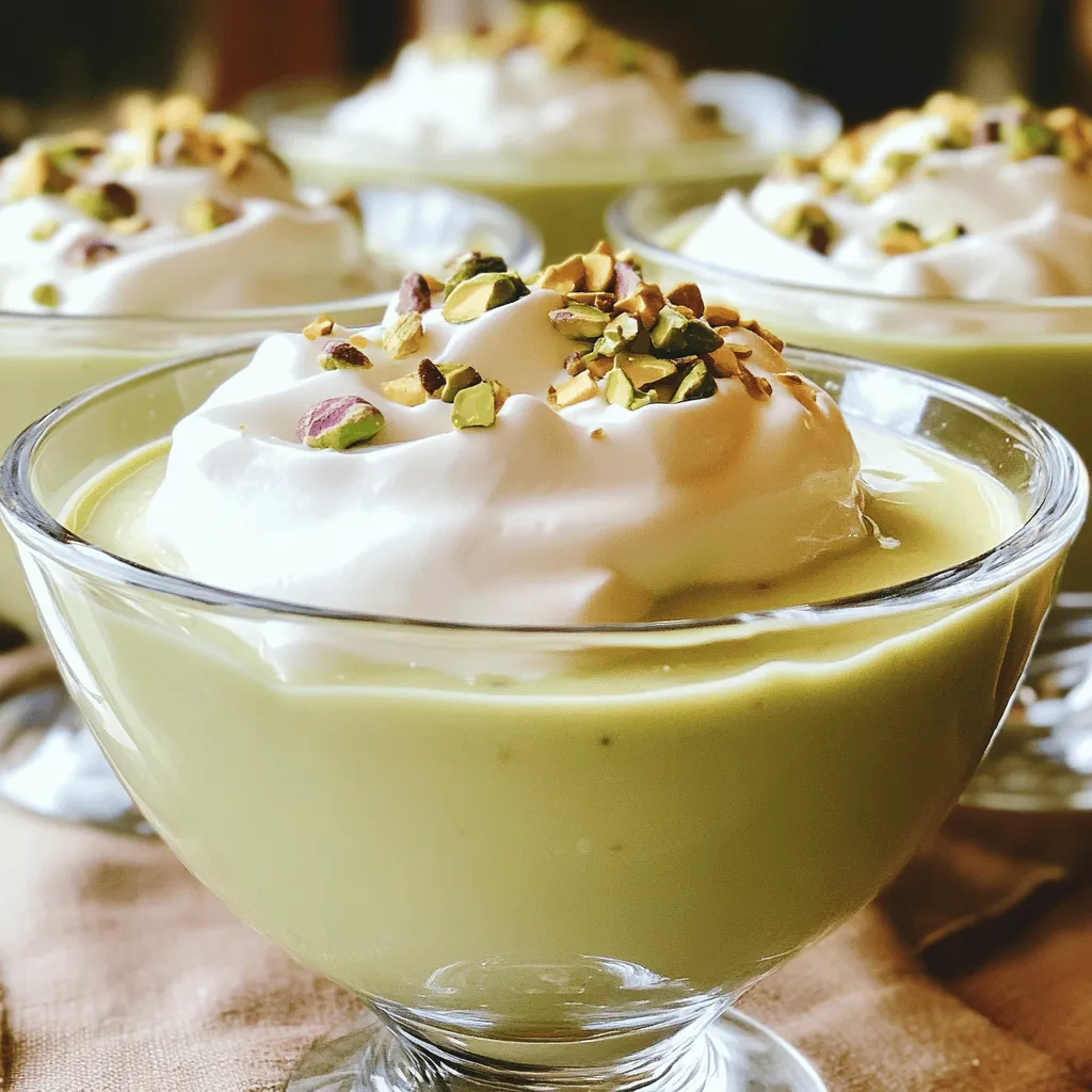 Delightful From-Scratch Pistachio Pudding Recipe