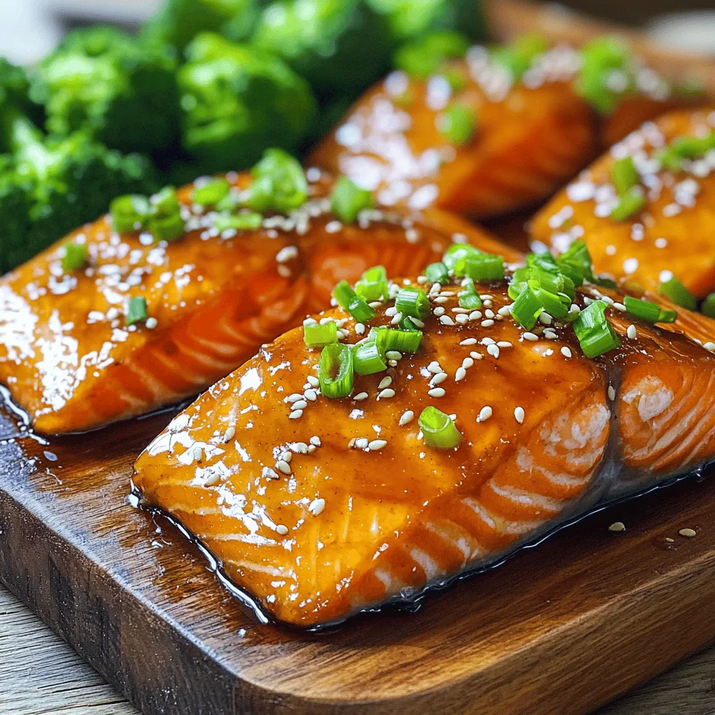 Maple Glazed Salmon Fillets Delightful Dinner Recipe