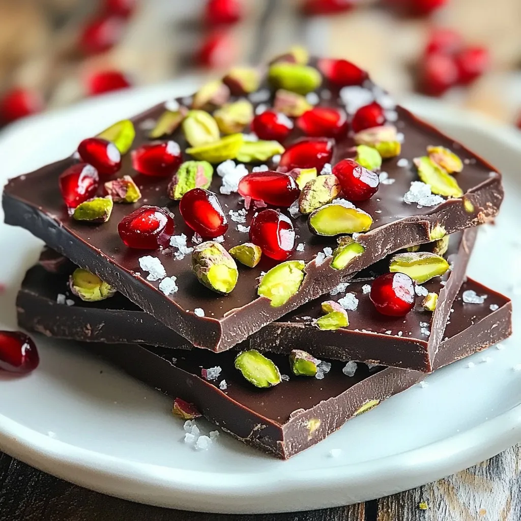 Pomegranate Pistachio Bark Rich and Simple Treat