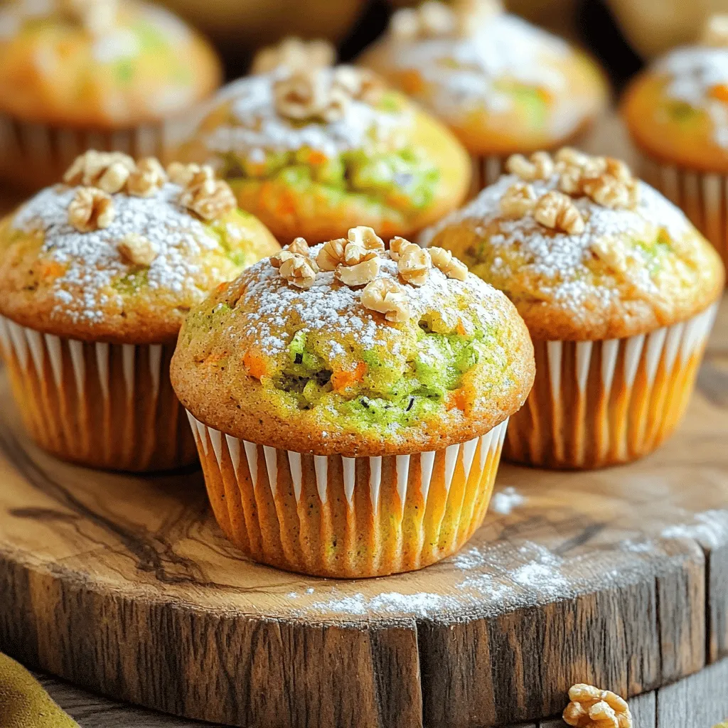 Zucchini Carrot Muffins Easy and Delicious Recipe