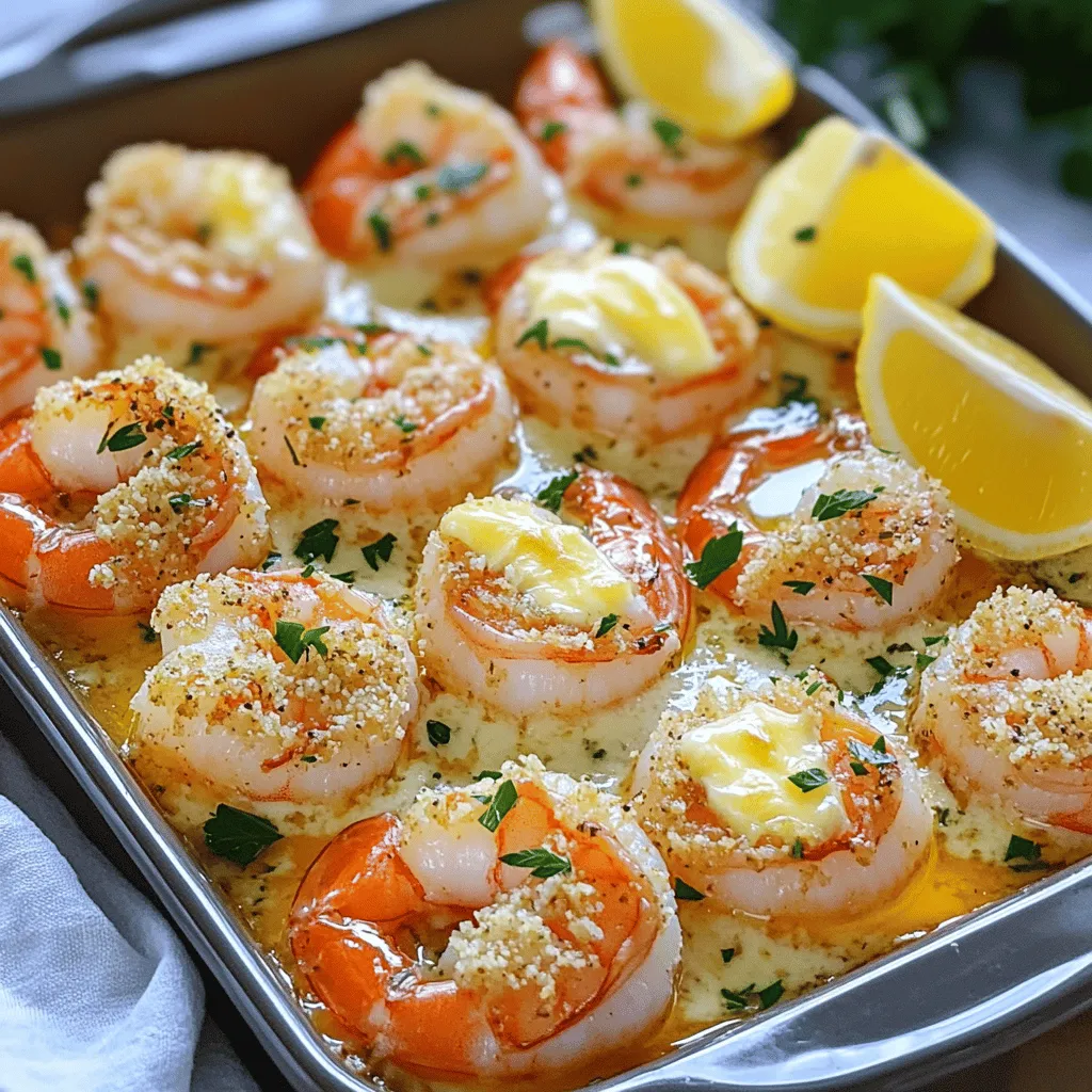 Garlic Parmesan Baked Shrimp Savory and Simple Dish