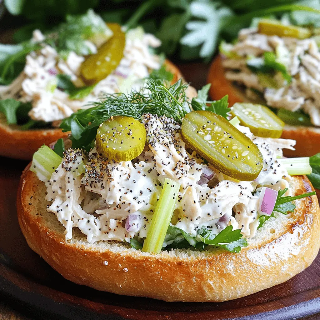 Everything Bagel Chicken Salad Tasty and Simple Meal