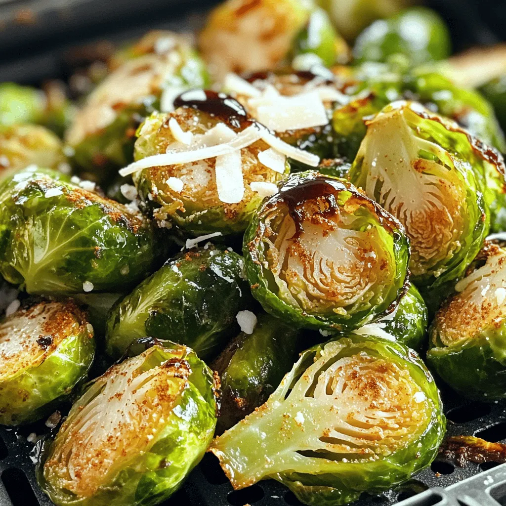 Crispy Air Fryer Brussels Sprouts Easy and Flavorful Dish