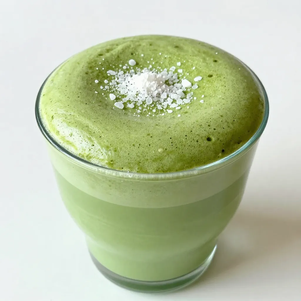 Whipped Matcha Dalgona Delightful and Creamy Treat