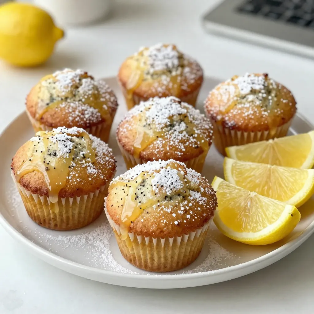 Lemon Poppy Seed Muffins Tasty and Easy Recipe