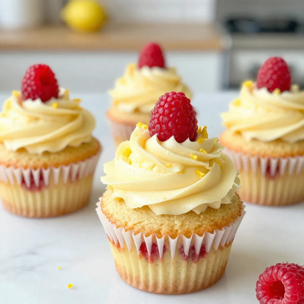 Lemon Raspberry Cupcakes Irresistible Sweet Treat