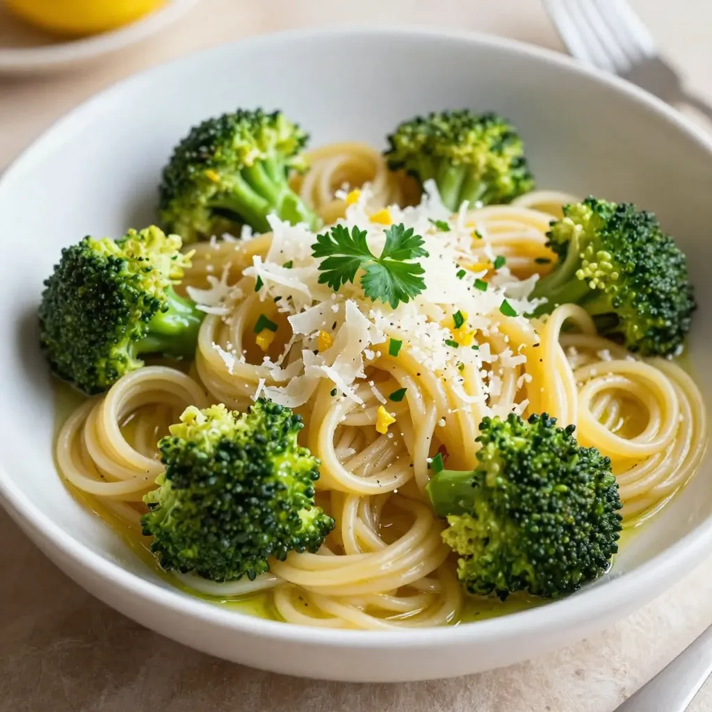 Lemon Garlic Broccoli Pasta Easy and Flavorful Meal