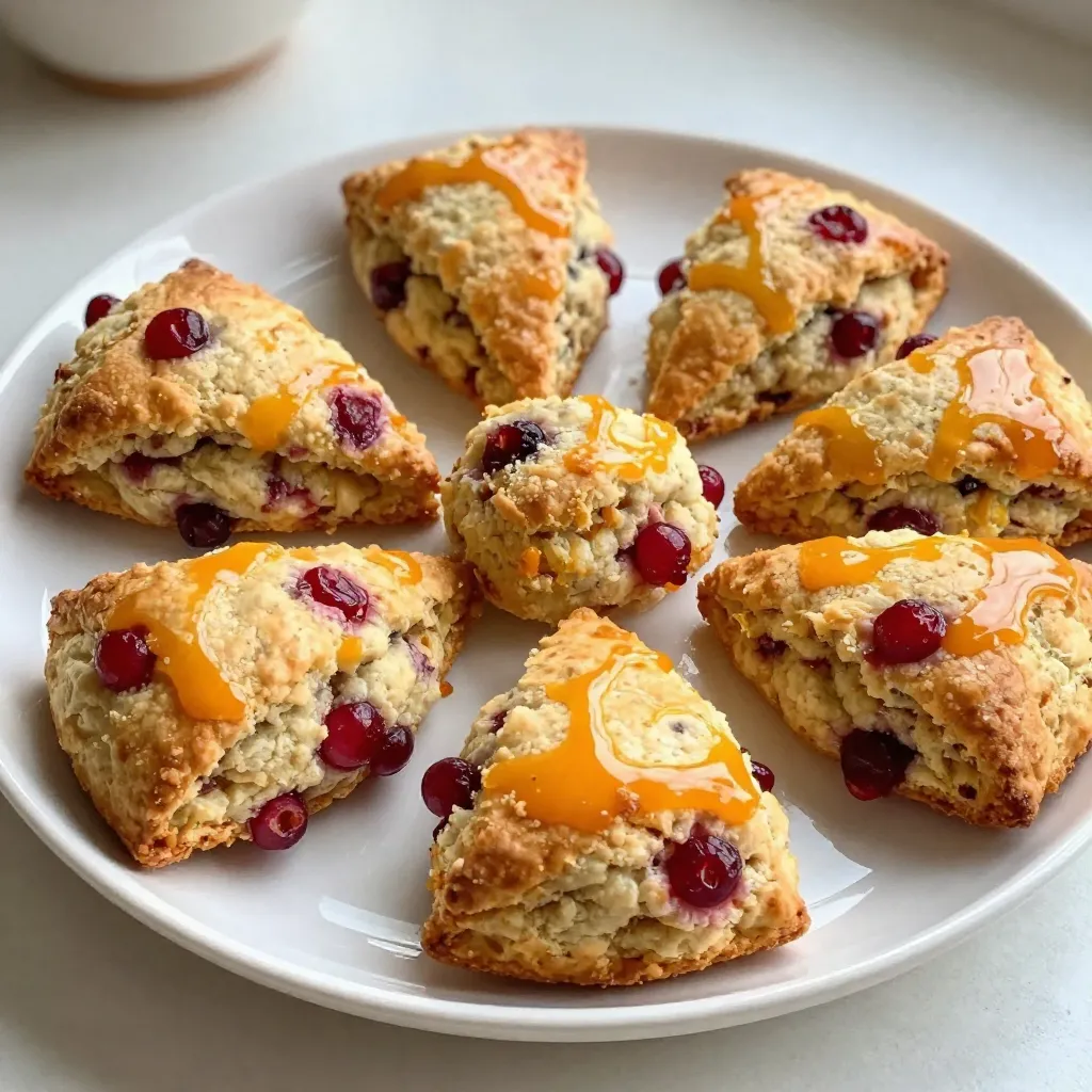 Cranberry Orange Scones Delightful and Easy Recipe