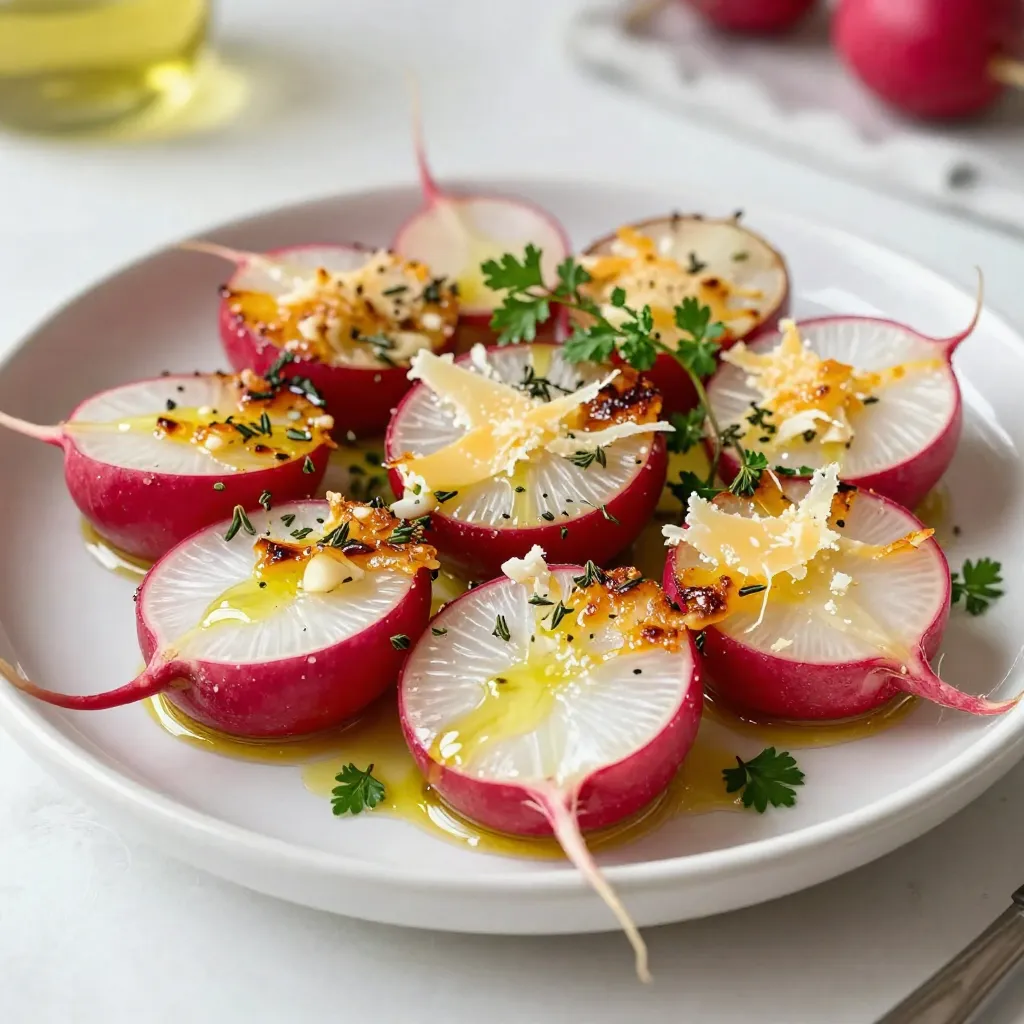 Garlic Parmesan Roasted Radishes Simple Flavor Boost