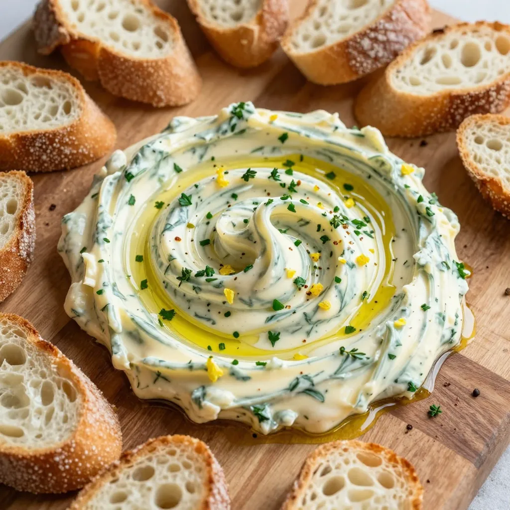 Garlic Herb Butter Board Flavorful and Simple Delight