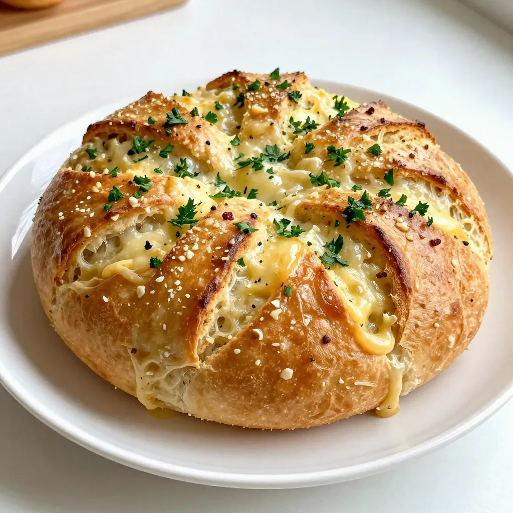 Garlic Parmesan Pull-Apart Bread Tasty and Easy Recipe