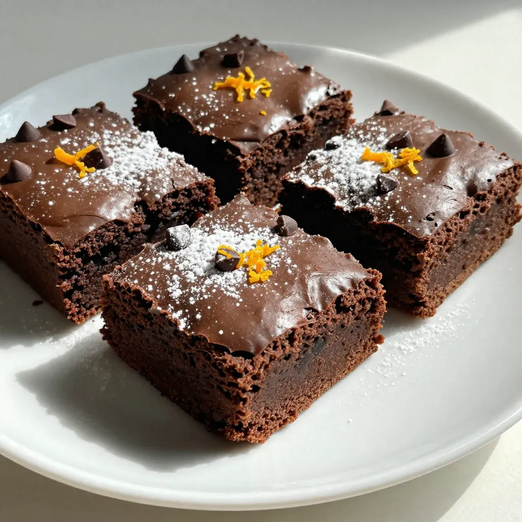 Chocolate Orange Brownies Rich and Irresistible Treat