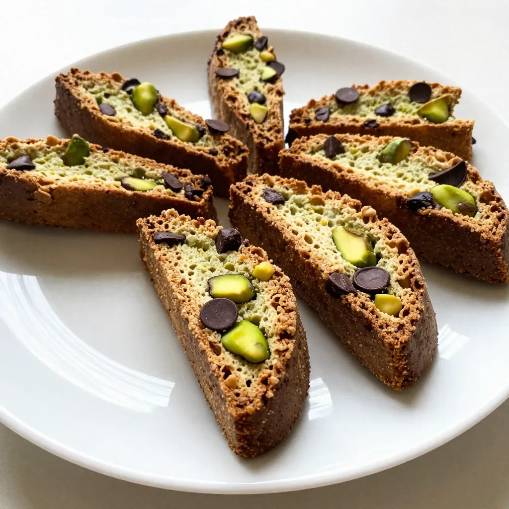 Delicious Chocolate Pistachio Biscotti Recipe