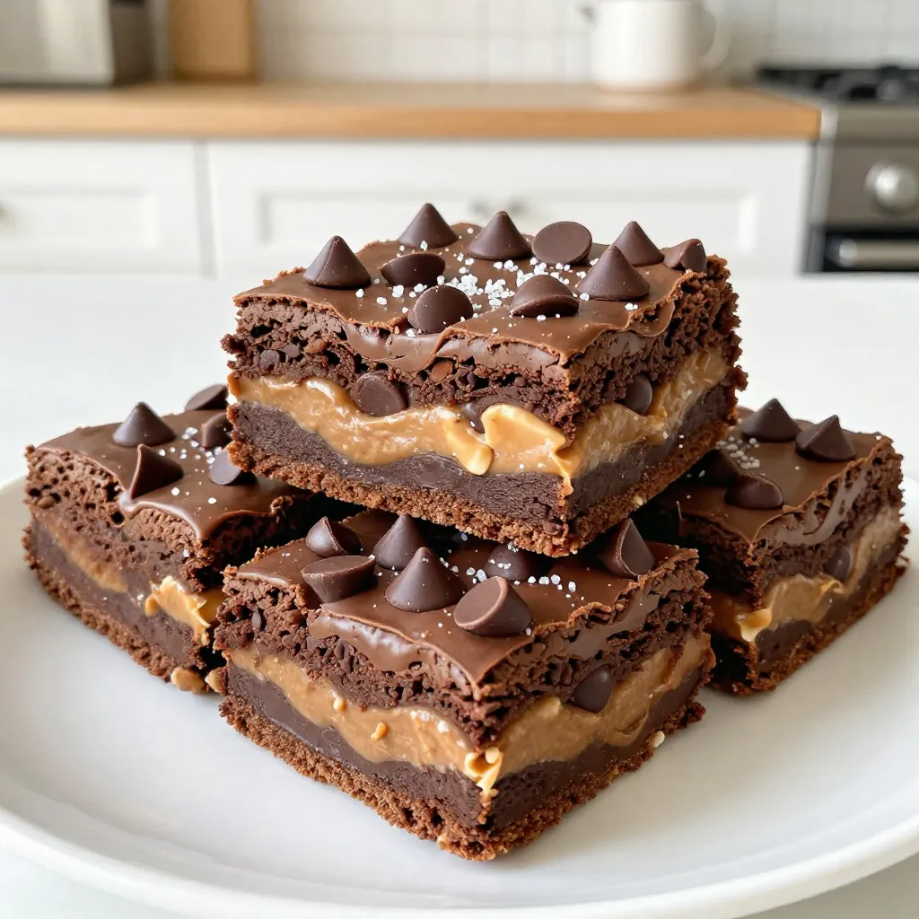 Peanut Butter Cup Brownie Bars Rich and Decadent Treat