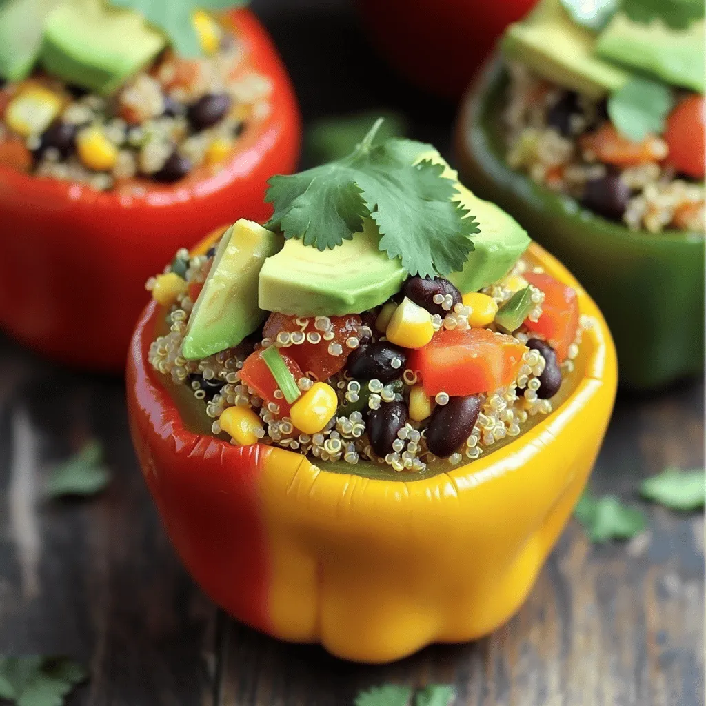 Vegan Stuffed Peppers Flavorful and Filling Meal