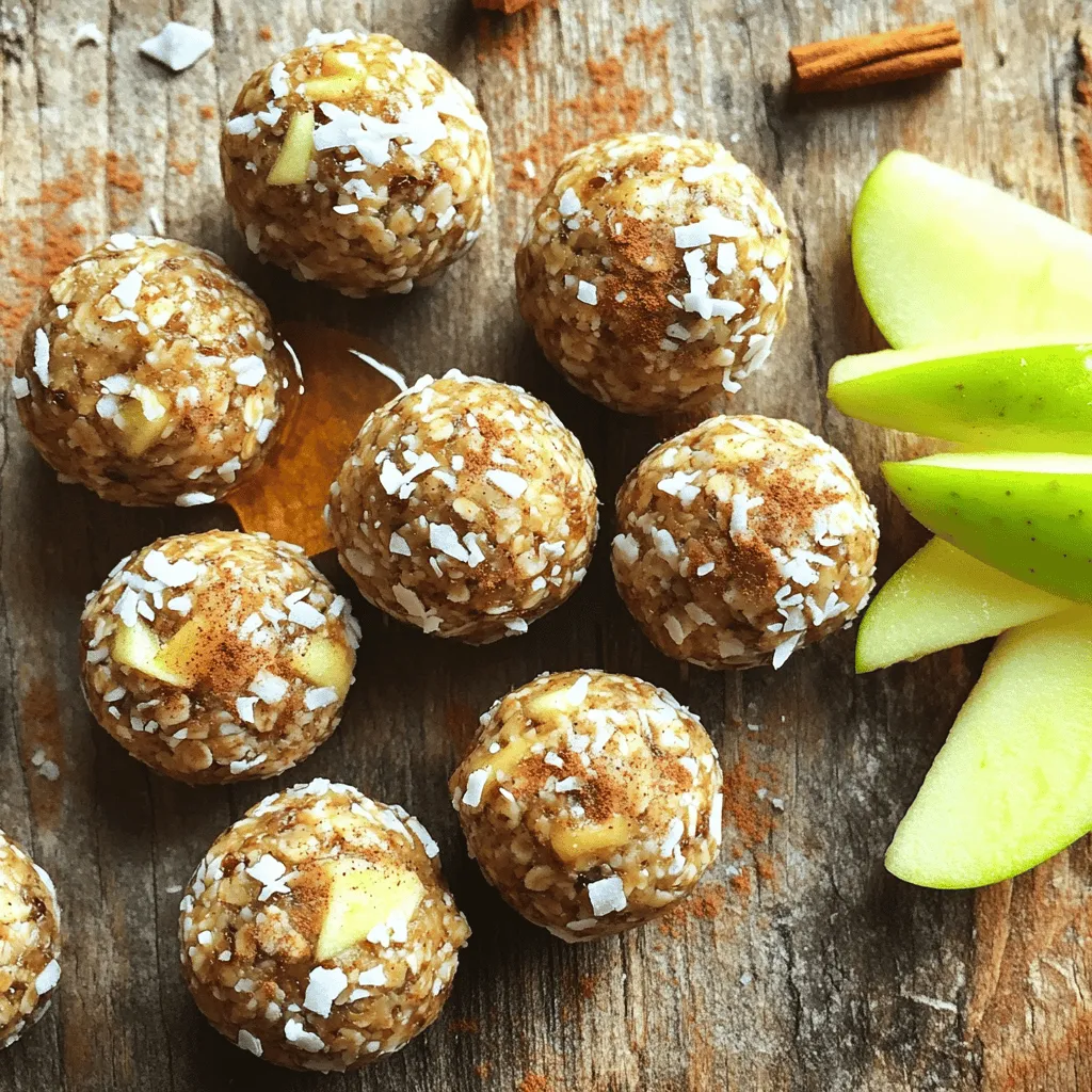 Cinnamon Apple Energy Balls Nutritious and Tasty Snack