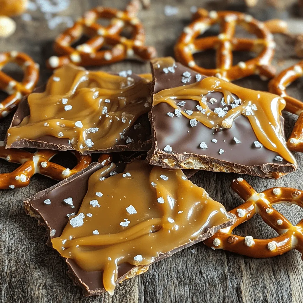 Salted Caramel Pretzel Bark Irresistible Sweet Treat