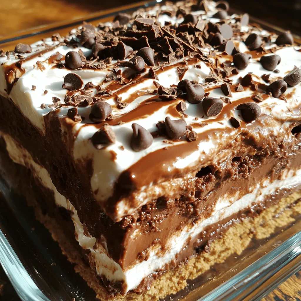 Chocolate Lasagna Irresistible No-Bake Dessert Recipe