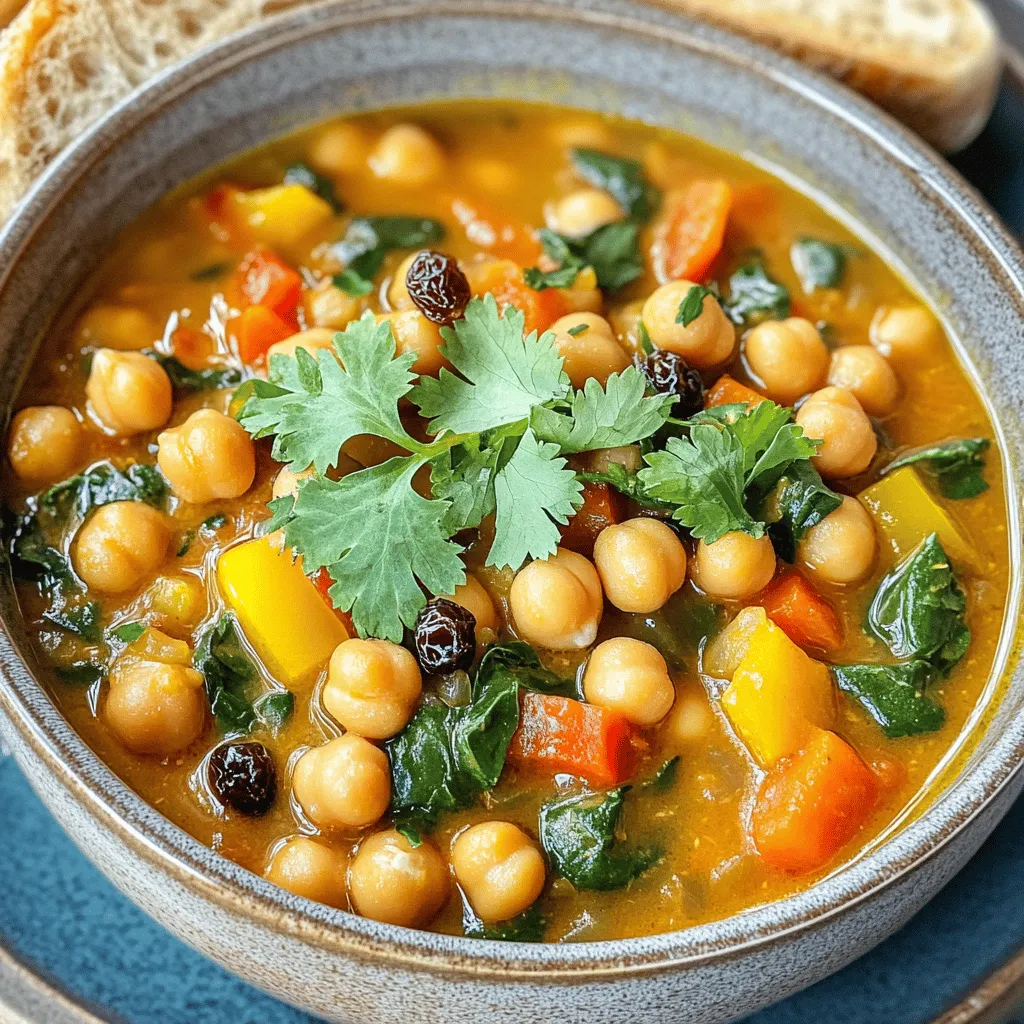 Moroccan Chickpea Stew Flavorful and Easy Recipe