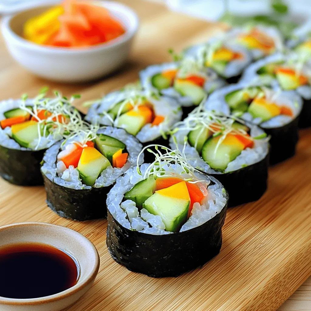 Veggie Sushi Rolls Fresh and Tasty Recipe Guide