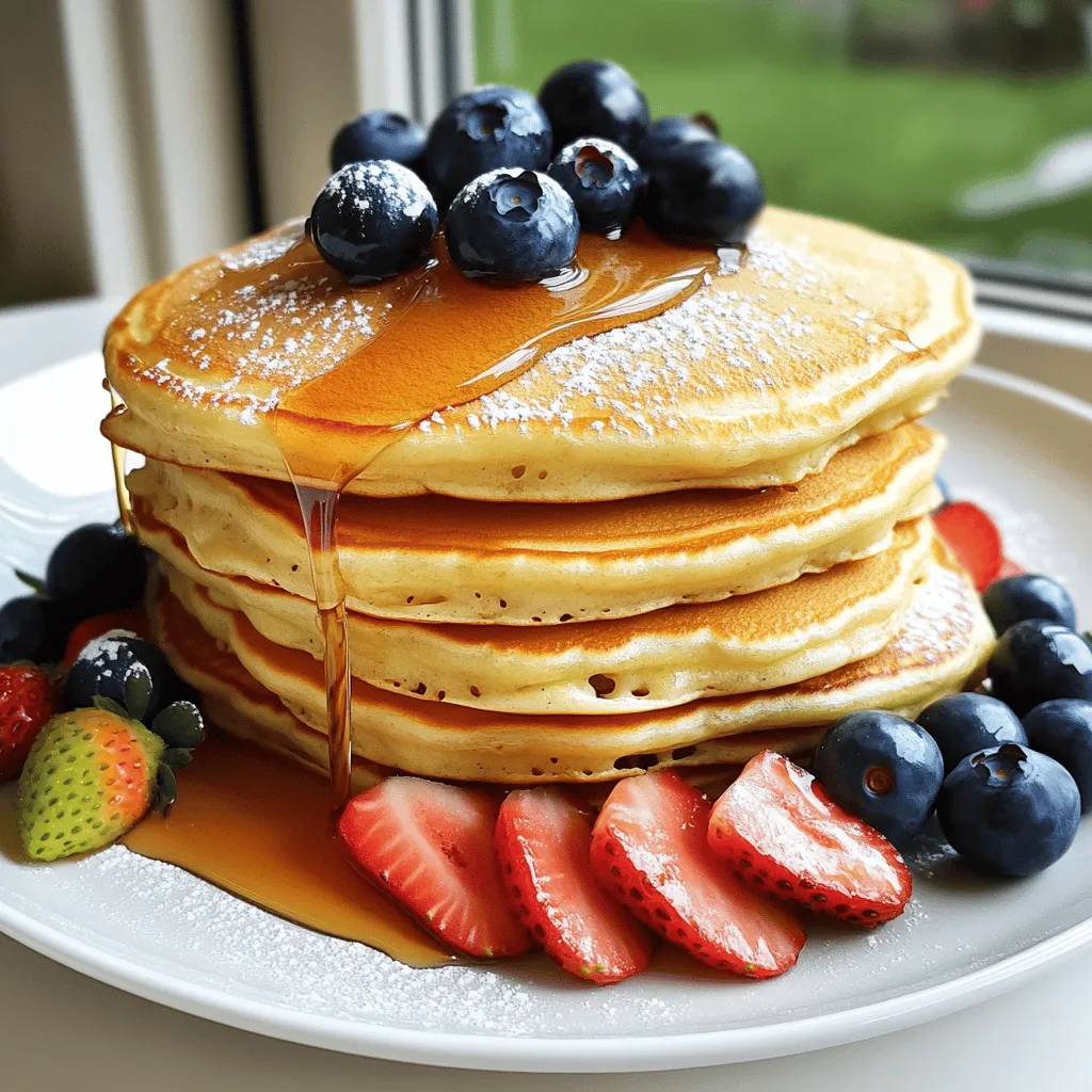Fluffy Pancake Recipe for Irresistible Morning Bliss