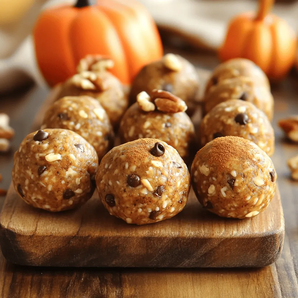 Pumpkin Spice Energy Balls Simple Healthy Snack
