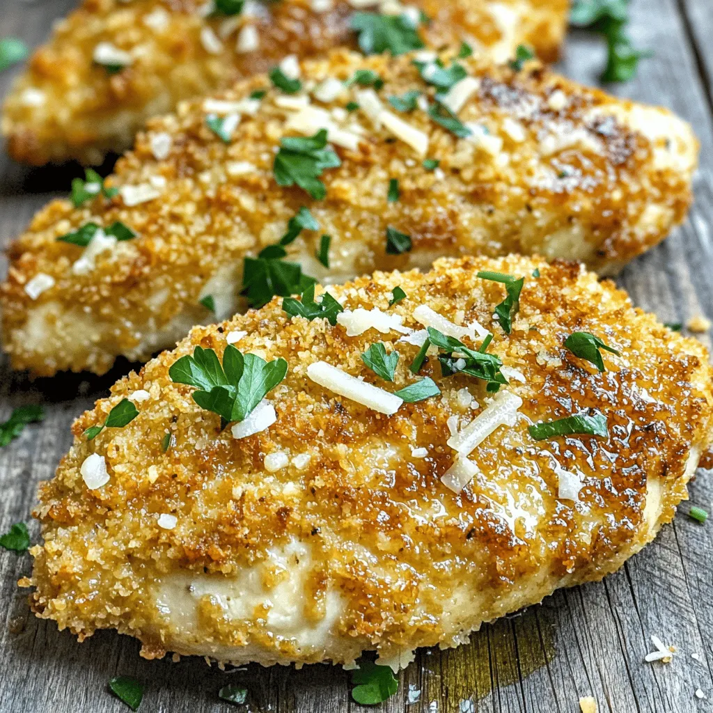 Parmesan Crusted Chicken Juicy and Simple Recipe