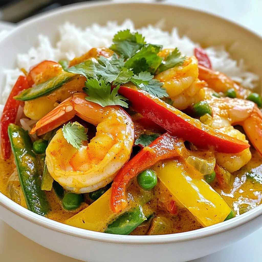 Coconut Curry Shrimp Delightful and Simple Meal