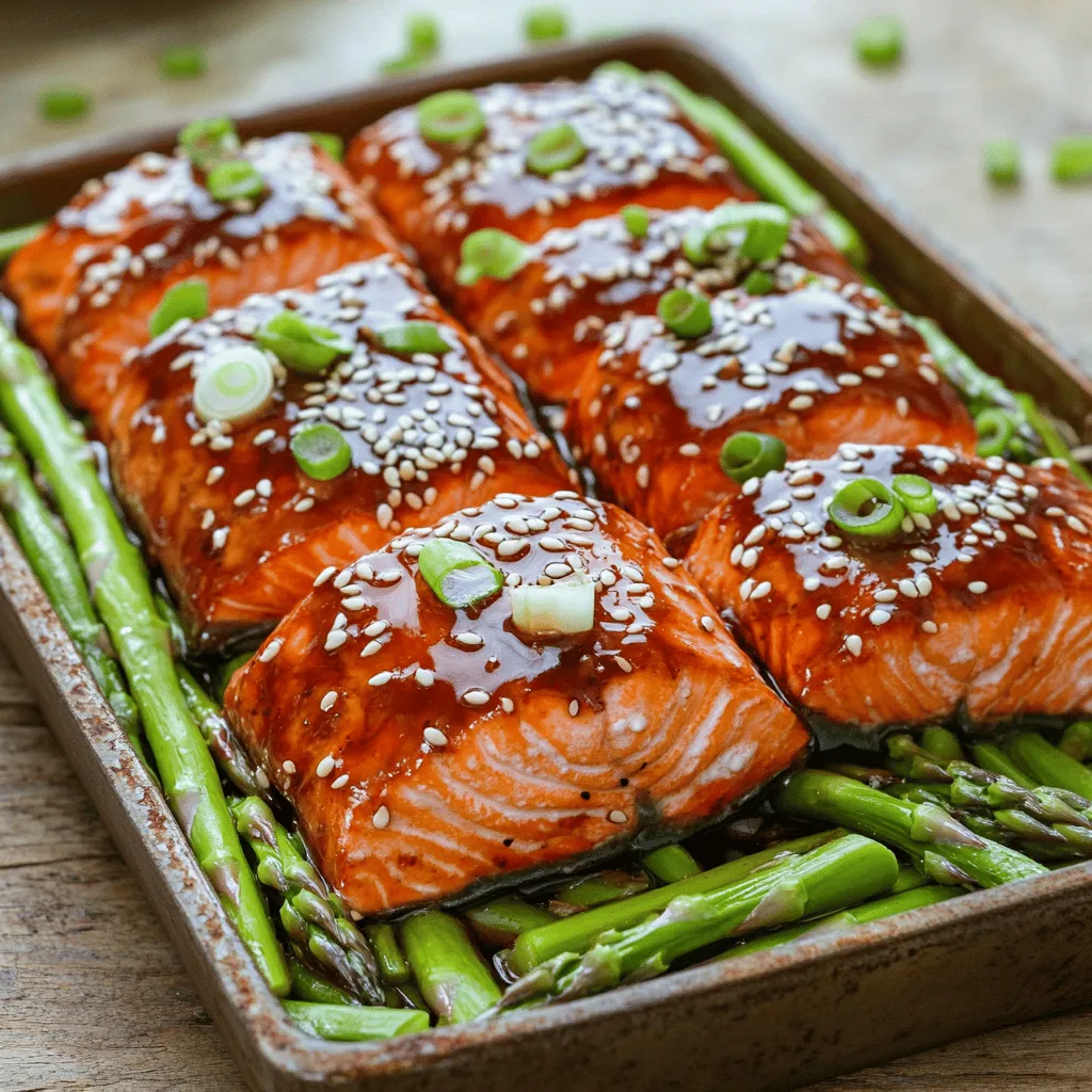 Teriyaki Salmon with Asparagus Flavorful Delight Recipe