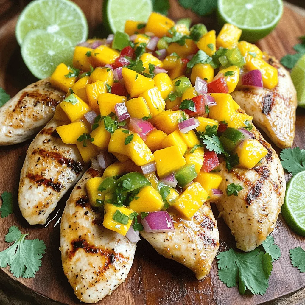 Mango Salsa Chicken Flavorful and Simple Dish