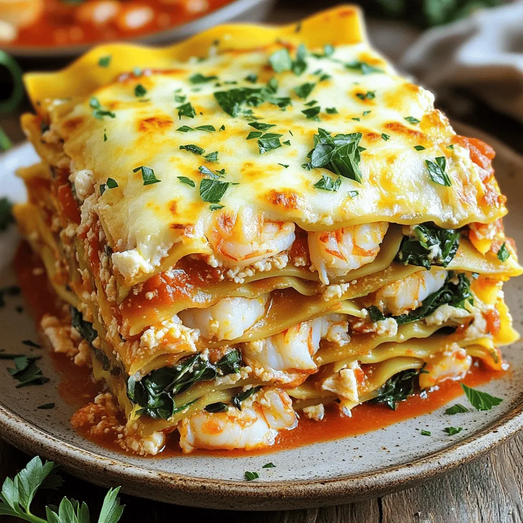 Savory Seafood Lasagna Easy and Delightful Recipe