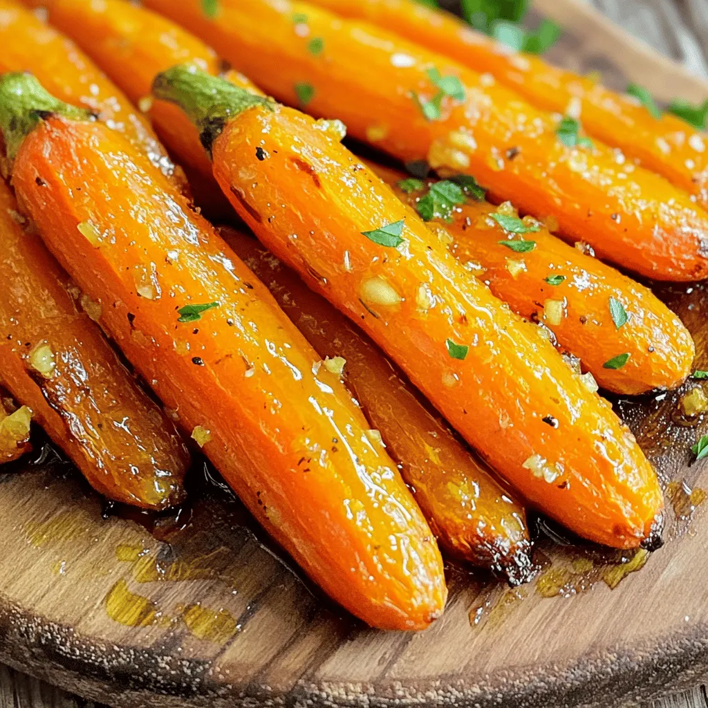 Honey Garlic Roasted Carrots Flavorful and Simple Dish