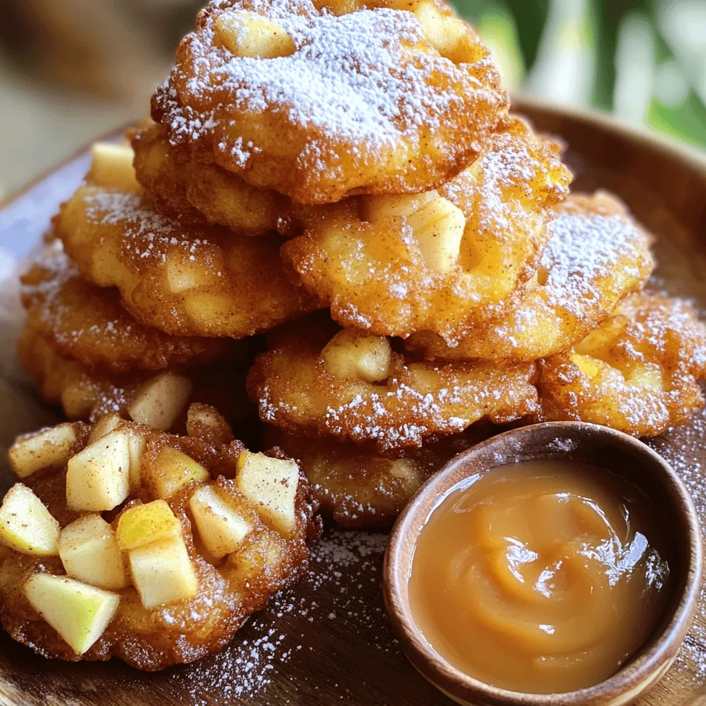 Cinnamon Sugar Apple Fritters Simple and Tasty Recipe