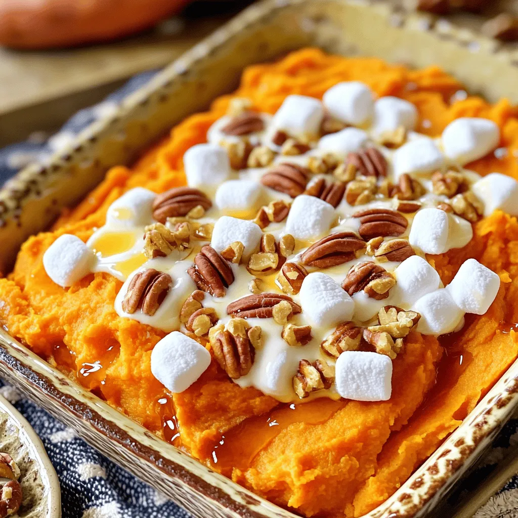 Maple Pecan Sweet Potato Casserole Delightfully Easy