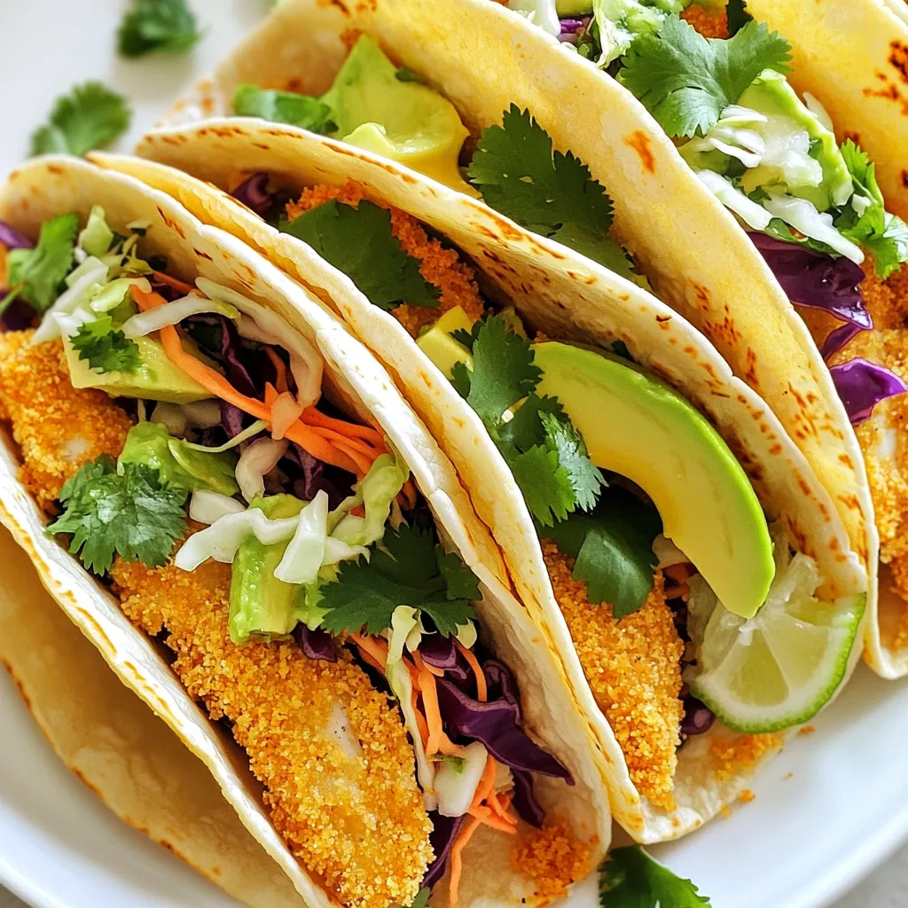 Crispy Air Fryer Fish Tacos Easy and Flavorful Meal