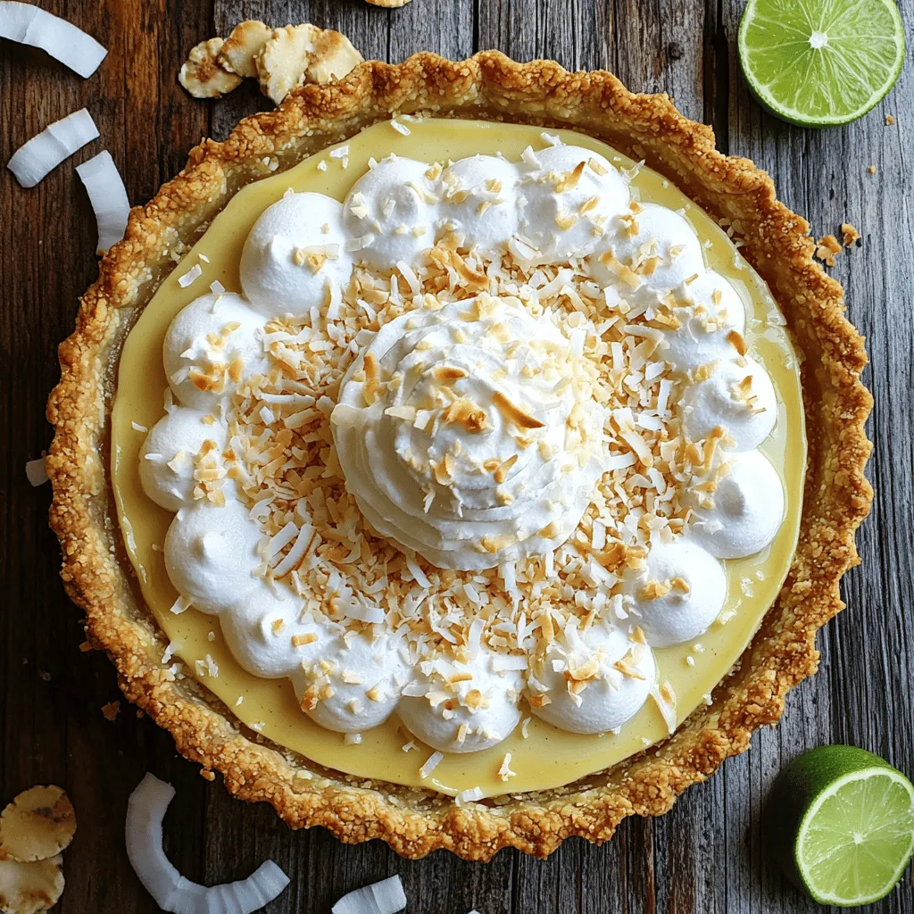 Coconut Cream Pie Delightful and Simple Recipe