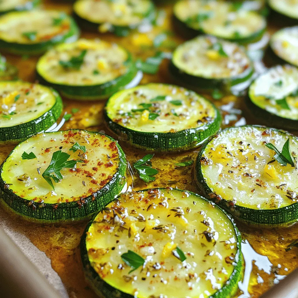 Herb Roasted Zucchini Flavorful and Simple Delight
