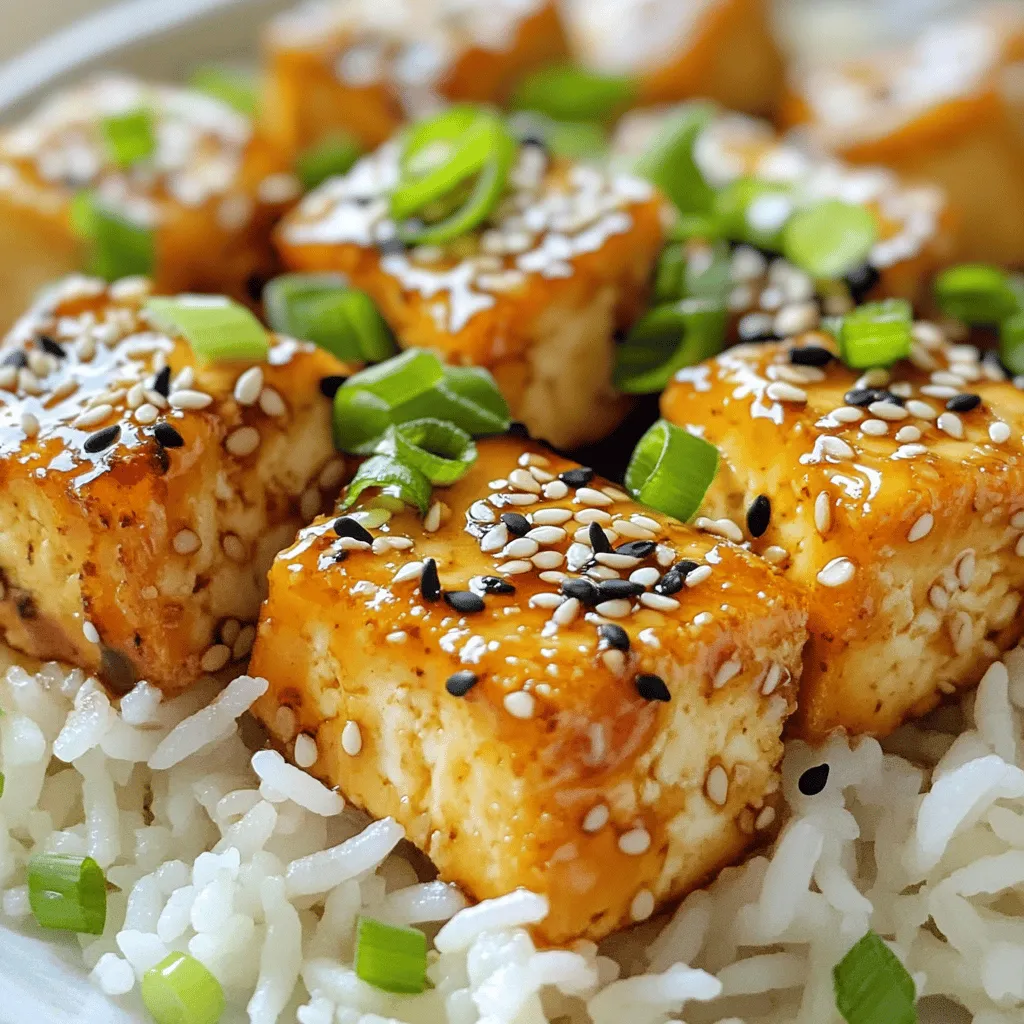 Honey Garlic Sesame Tofu Irresistible Flavor Boost