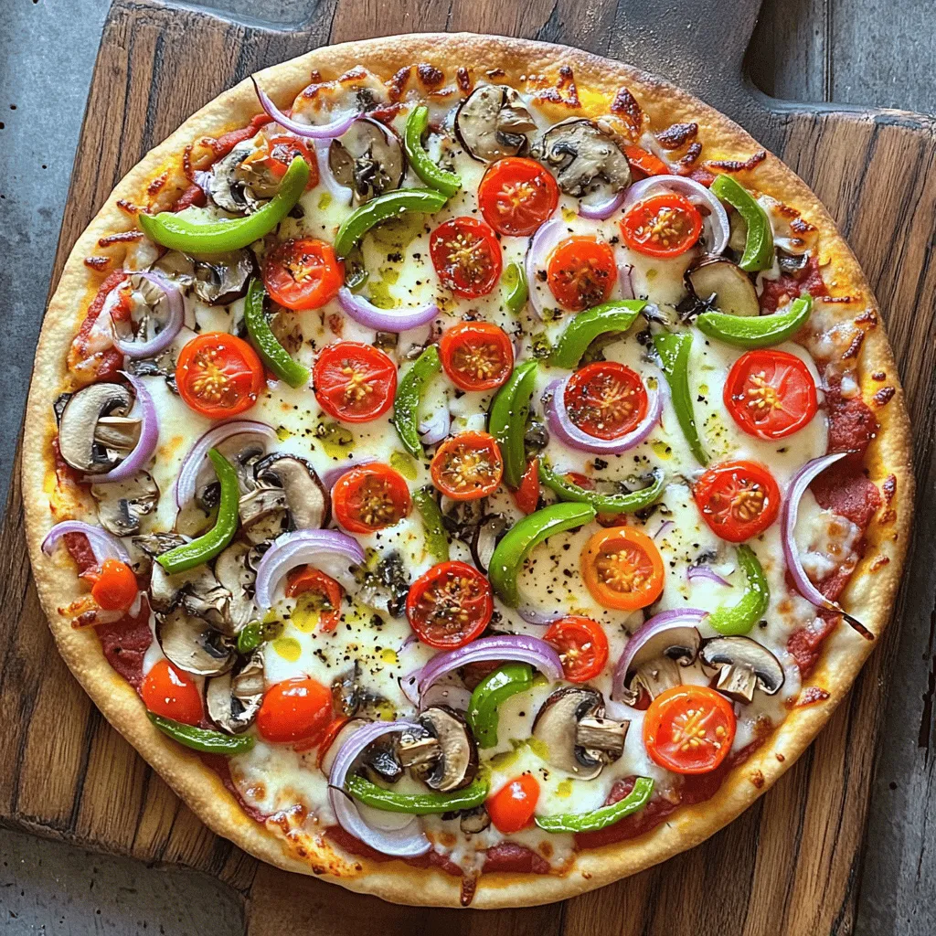 Easy Veggie Pizza Simple and Flavorful Recipe