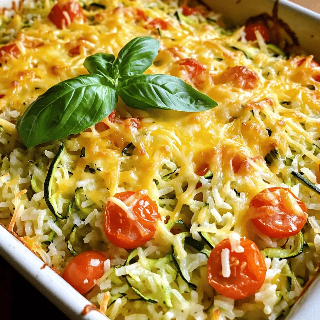 Zucchini Rice Casserole Hearty and Simple Dish