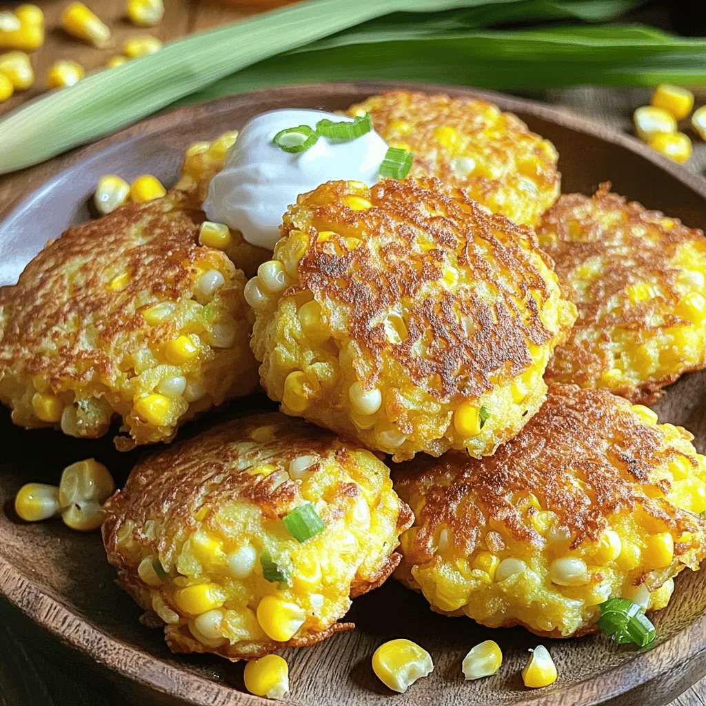 Sweet Corn Fritters Crispy and Flavorful Snack