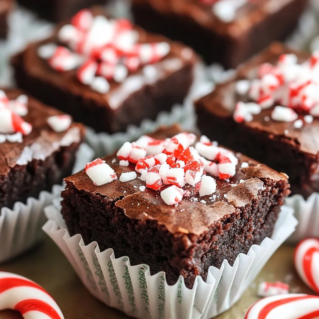 Peppermint Brownie Bites Irresistible Festive Treats