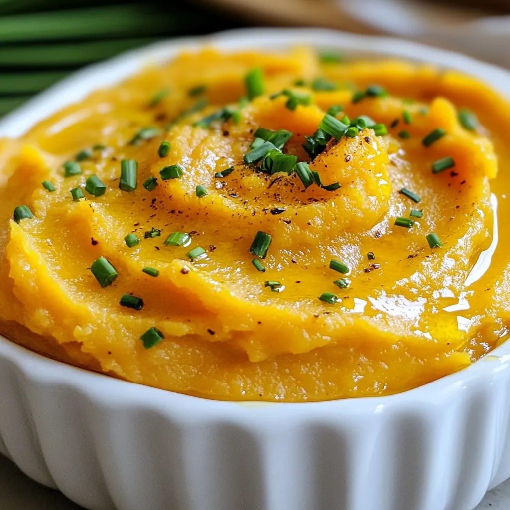 Roasted Garlic Sweet Potato Mash Tasty and Creamy Dish