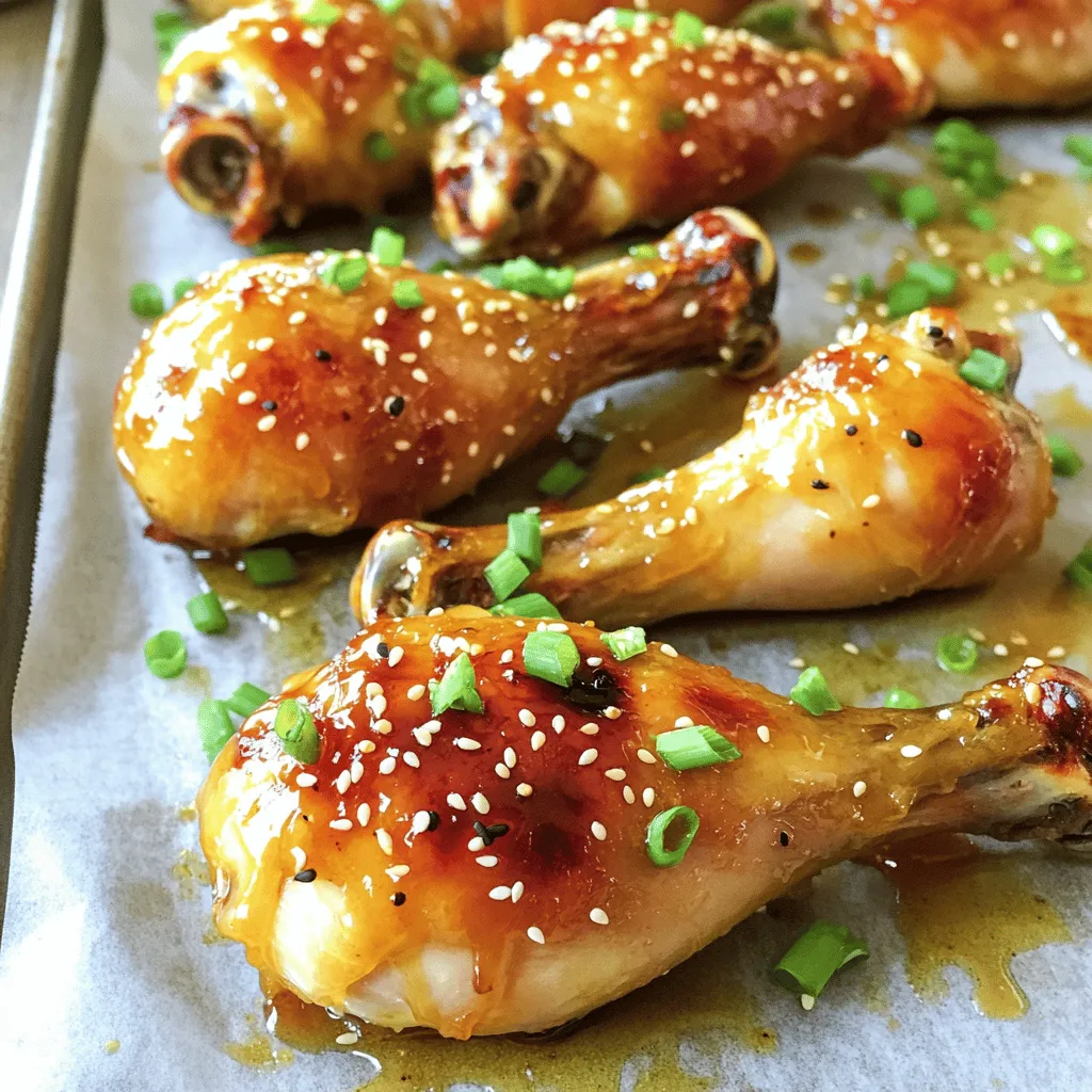 Honey Soy Glazed Chicken Drumsticks Easy and Tasty Recipe