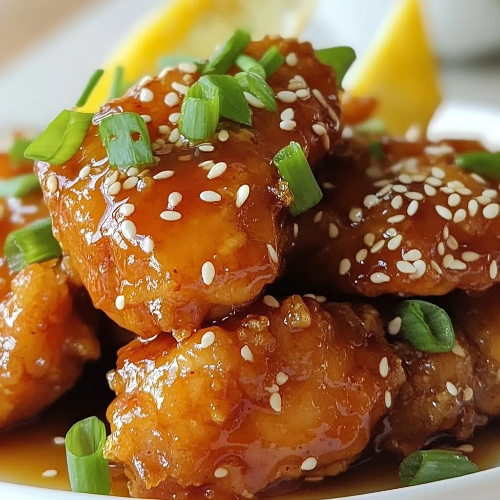 Crispy Honey Lemon Chicken Easy and Delicious Meal