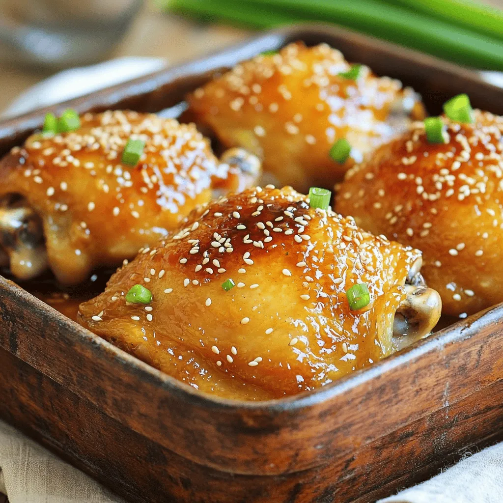Honey Garlic Chicken Thighs Flavorful and Easy Recipe