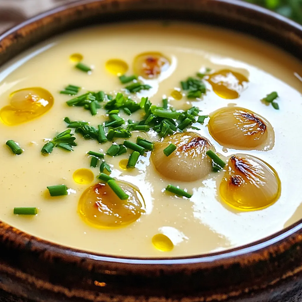 Creamy Roasted Garlic Soup Rich and Flavorful Delight